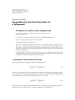 Báo cáo hóa học: 