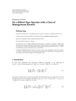 Báo cáo hóa học: 