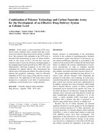 Báo cáo hóa học: 