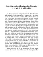 Hoạt động hướng dẫn và tư vấn về học tập, về xã hội và về nghề nghiệp pot