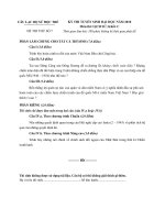 ĐỀ THI THỬ NĂM 2010 SỐ 7__Môn lịch sử docx