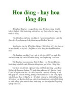 các giống hoa, các loại hoa, tài liệu về giống hoa, nông nghiệp trồng hoa, nghề trồng hoa doc