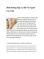 Dinh Dưỡng Hợp Lý Đối Với Người Cao Tuổi pdf