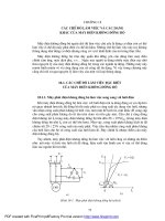 Chương 18: Các chế độ làm việc và các dạng khác của máy điện không đồng bộ pdf