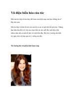 Vũ điệu biến hóa của tóc potx