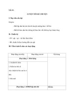 Tiết 44: LUYỆN NÓI KỂ CHUYỆN ppt