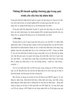 Báo cáo nghiên cứu khoa học 