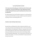 Lựa chọn đồ nội thất cho nhà mới pdf