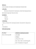 TIẾT 125 : CÁCH LÀM BÀI VĂN NGHỊ LUẬN VỀ MỘT ĐOẠN THƠ, BÀI THƠ doc