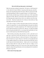 Mặt trời bắt đầu hoạt động mạnh có ảnh hưởng gì? docx