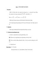 Bài 12. TỔNG HỢP DAO ĐỘNG pptx