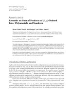 Báo cáo hóa học: 