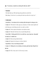 ĐỀ: “Vào đại học, có phải là con đường tiến thân duy nhất?” doc