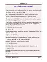 Bài 6 - Làm Việc Với Kênh Màu pdf