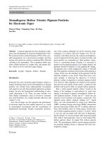 Báo cáo hóa học: 