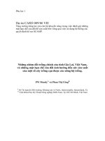 Báo cáo nghiên cứu nông nghiệp 