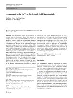 Báo cáo hóa học: 