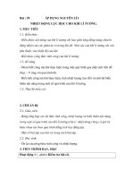 Bài : 59ÁP DỤNG NGUYÊN LÍ I NHIỆT ĐỘNG LỰC HỌC CHO KHÍ LÍ TƯỞNG pot