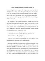 Sửa đổi pháp luật thường xuyên - những vấn đề đặt ra pptx