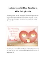 6 cách đưa ra lời khen đúng lúc và chân tình (phần 2) pot