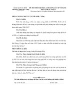 Đề thi thử đại học, cao đẳng lần 2 năm 2012 môn lịch sử - THPT Đức Thọ doc