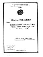 Thiết kế máy uốn ống thép phi 114 bằng thủy lực cho cảng Sài Gòn