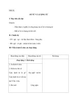 Tiết 52: SỐ TỪ VÀ LƯỢNG TỪ potx