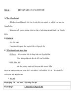 Tiết 26 :TRUYỆN KIỀU CỦA NGUYỄN DU pot