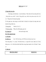 TIẾT 20: BÀI TẬP pot