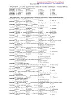 Đề thi thử đại học cao đẳng môn tiếng Anh-Đề 15 doc