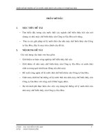 Tính toán thiết kế hệ thống xử lý nước thải thủy sản cho doanh nghiệp tư nhân Gia Hòa