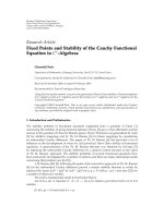 Báo cáo hóa học: 