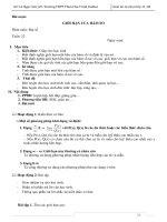 GIÁO ÁN TỰ CHỌN TOÁN 11: GIỚI HẠN CỦA HÀM SỐ_T2 pdf