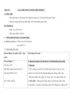 Tiết 13 : CÁC PHƯƠNG CHÂM HỘI THOẠI potx