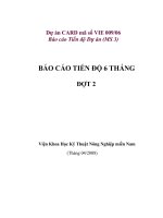 Báo cáo nghiên cứu nông nghiệp 