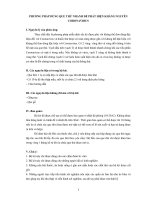 Báo cáo nghiên cứu nông nghiệp 