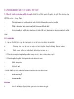 CẤP ĐỘ KHÁI QUÁT CỦA NGHĨA TỪ NGỮ doc