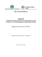 Báo cáo nghiên cứu nông nghiệp 