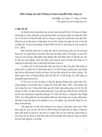 Báo cáo nghiên cứu nông nghiệp 