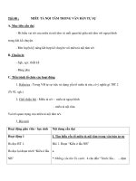 Tiết 40 :MIÊU TẢ NỘI TÂM TRONG VĂN BẢN TỰ SỰ pdf