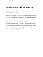 Da sáng mịn đón Tết với khoai tây pdf