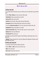 Bài 8 - Bộ Lọc Ảnh pot