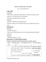 Tiết 1: CHUYỂN ĐỘNG CƠ potx