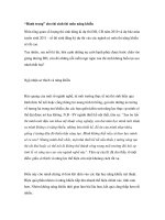 “Hành trang” cho thí sinh thi môn năng khiếu doc