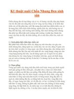 Kỹ thuật nuôi Chồn Nhung Đen sinh sản doc