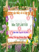 Giáo án tập làm văn lớp 2 