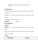 TIẾT 22: CÔNG SUẤT CỦA DÒNG ĐIỆN XOAY CHIỀU ppt