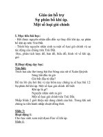 Giáo án hỗ trợ Sự phân bố khí áp. Một số loại gió chính potx