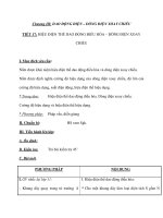 Chương III: DAO ĐỘNG ĐIỆN – DÒNG ĐIỆN XOAY CHIỀU pptx