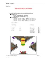 Bài tập Cơ điện tử pptx